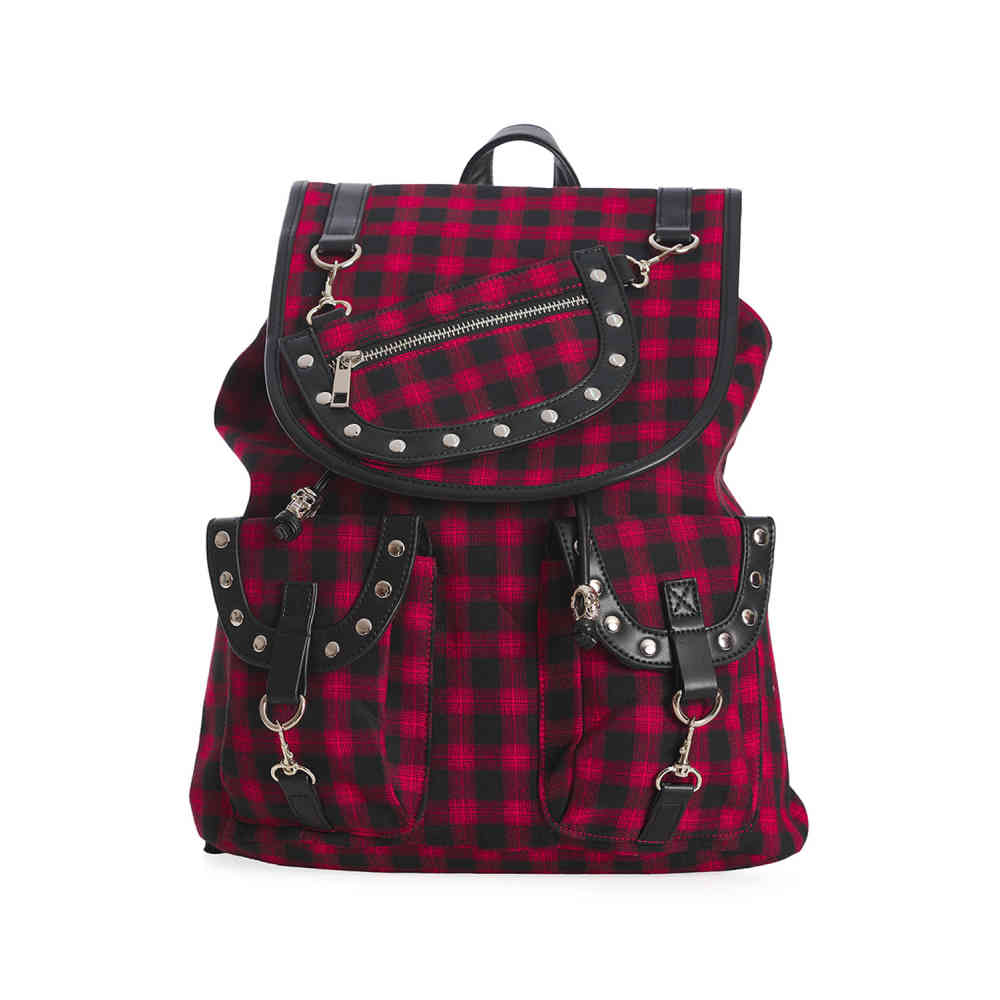 Banned - Yamy Rugtas - Rood/Zwart